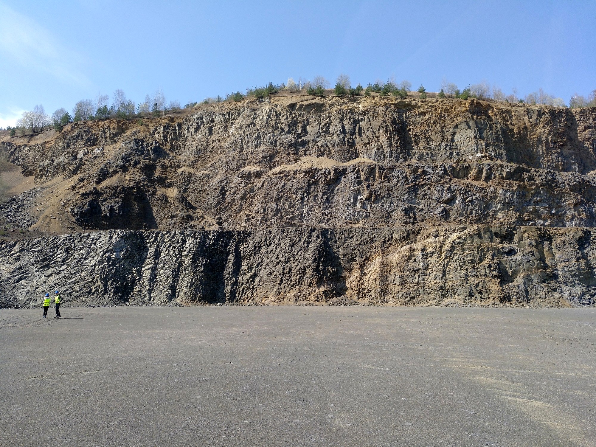 Low angle faulting at Zeilberg (image: Drews)